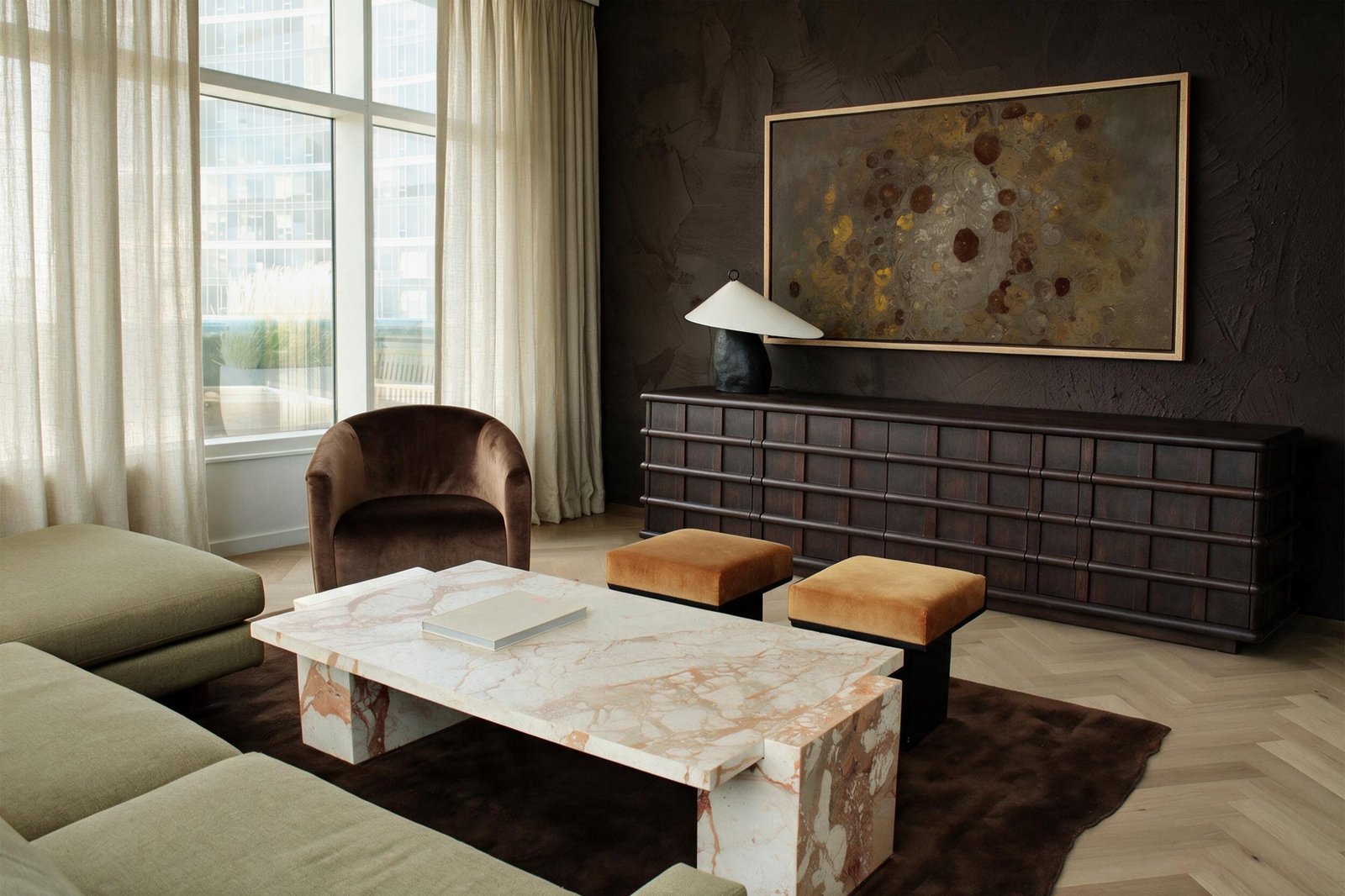 Urban Penthouse — Living room